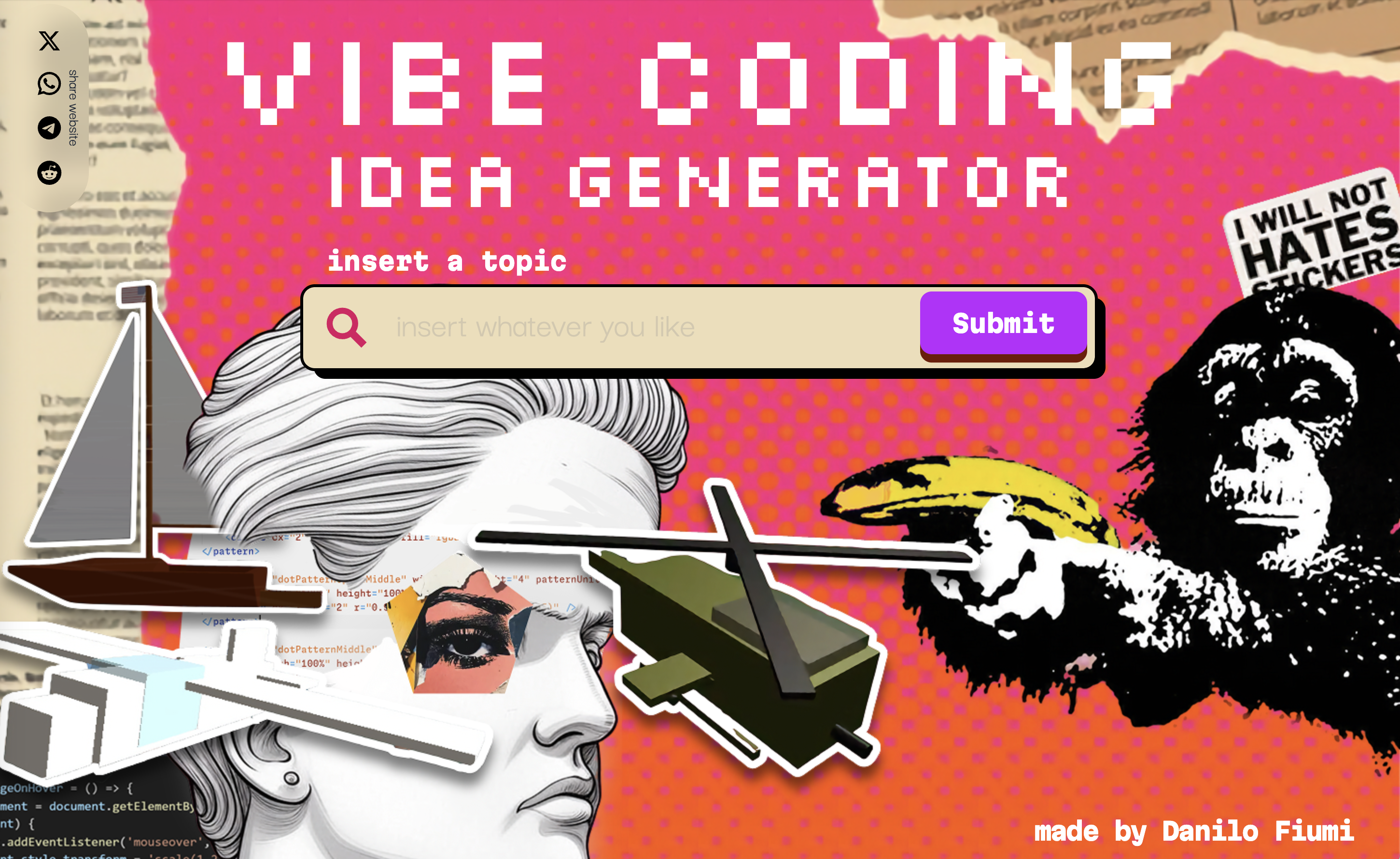 Vibe Coding Idea Generator